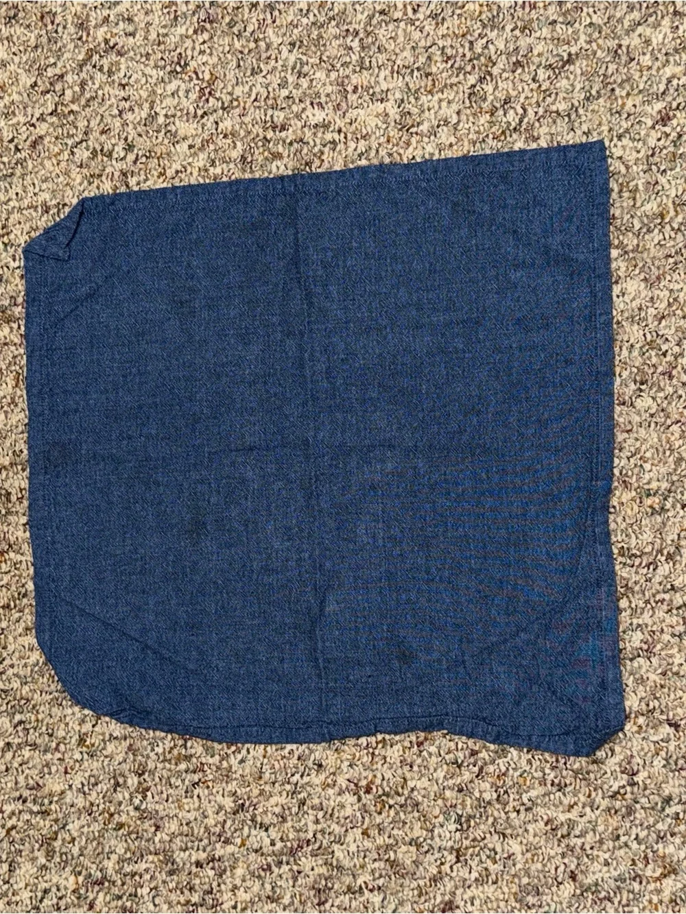 Sur La Table Navy Blue Textured‎ Knit napkin